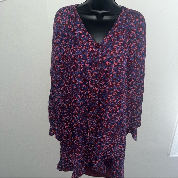 Parker Calantha Silk floral mini dress - Picture 2 of 9